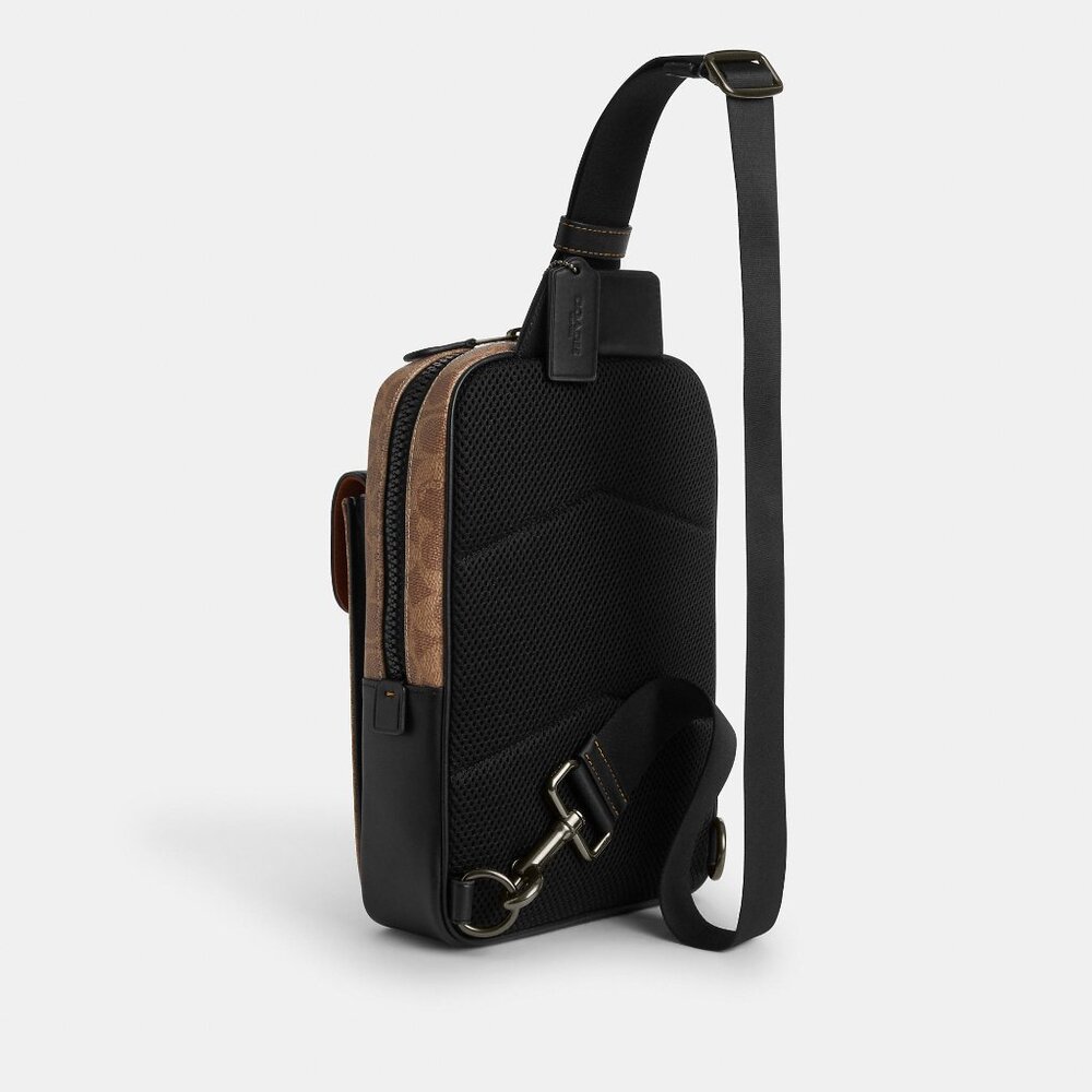 Track Pack In Signature Canvas - Picture 2 of 3